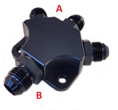 X-block billet black - AN6