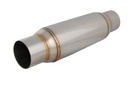 Muffler 4" full flow Stainless