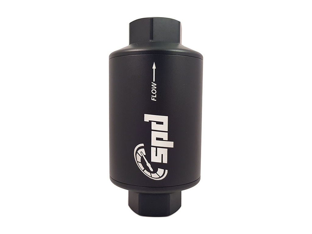 SPD Fuel filter compact 100 micron E85 black (pre-filter)