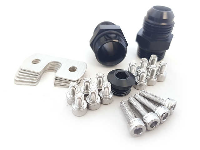SPD fuel rail Audi RS2/S2/S4 black