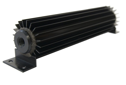 Fuel cooler Black 3/8" NPT 48cm