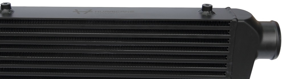 Hurricane Intercooler Black 3" connections (78cm wide)