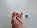 Fuel hose PTFE (in tank compatible) 8mm ID - 45cm