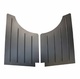 Door panel aluminum back BMW E30