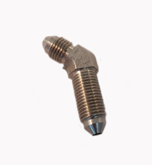 Bulkhead fitting 45° 3/8-24