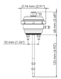 Turbosmart Borg warner wastegate (B1)