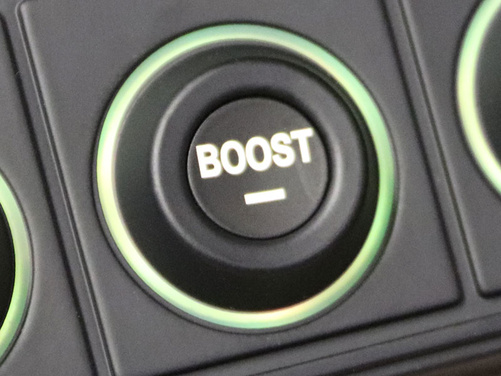Boost decrease, icon CAN keypad