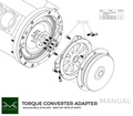 PMC Torque converter adapter ZF 8HP70 BMW N57 N57N Diesel - Mercedes-Benz V8 M156 AMG