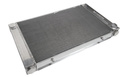Hurricane Radiator 800x450mm High flow AN20 Universal (Silver)