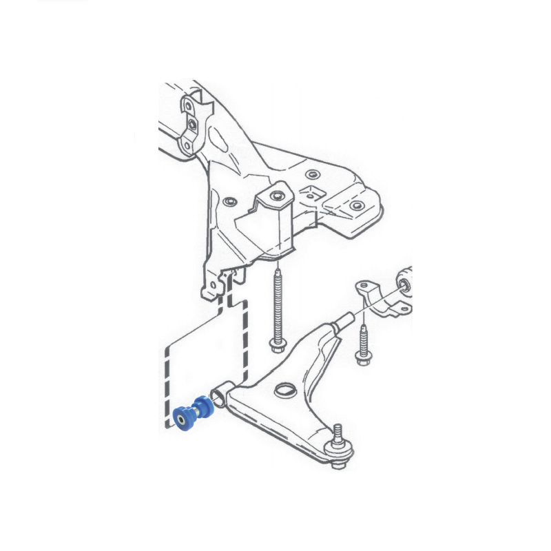 Volvo S40 96-03 Control arm bushings, front