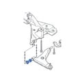 Volvo S40 96-03 Control arm bushings, front