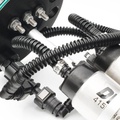In-tank fuel pump mounting kit, quick connect and E85 proof
