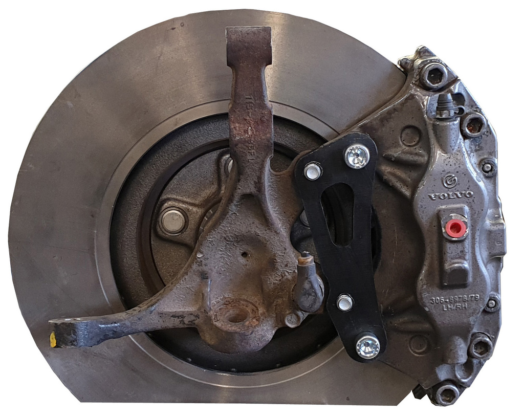S60R/V70R - Nissan S-chassi Brake caliper adapter
